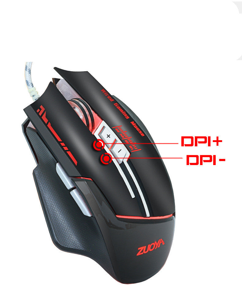 Gaming Mechanical Wired Mouse