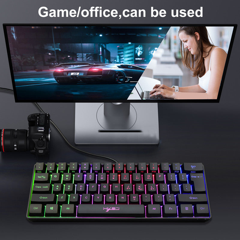 61-key Gaming Membrane Keyboard