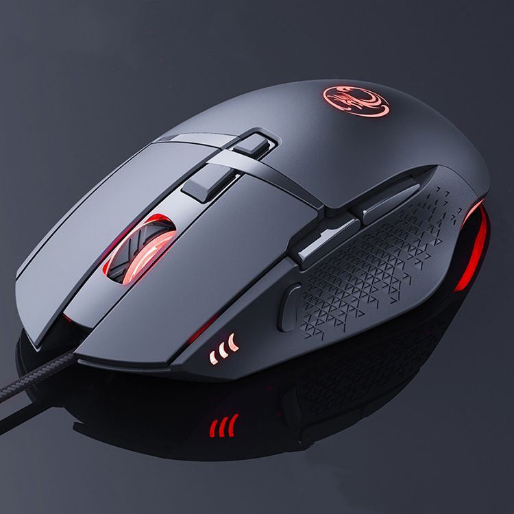 Colorful RGB Breathing Light silent gaming Mouse