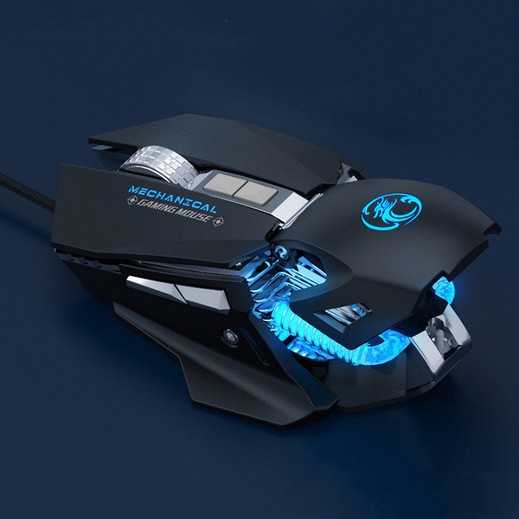 Colorful RGB Breathing Light silent gaming Mouse