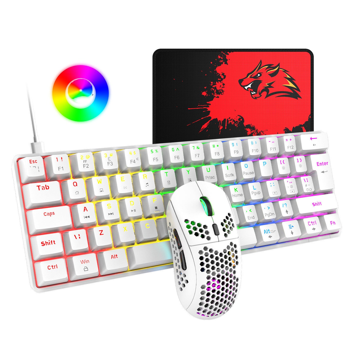 RGB Gaming Keyboard And Mouse Set